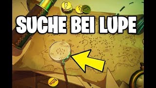 Fortnite Suche Dort Wo Die Lupe Auf Schatzkarte Im Ladebildschirm Liegt - Season 8 Woche 3