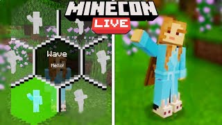 Emotes GAMEPLAY In MCPE | Emotes Coming To MCPE
(Minecon Live 2019)