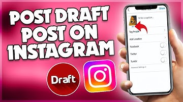 how to post draft post on Instagram | TECH ON |