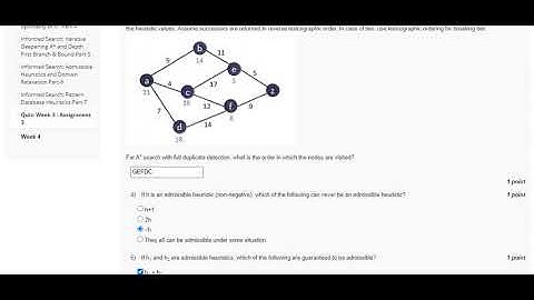 NPTEL An Introduction to Artificial Intelligence Week 3 Assignment 3 Answers l January 2024