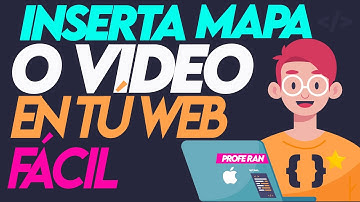Insertar mapa o video de Youtube en tu página web con estilos css y html5