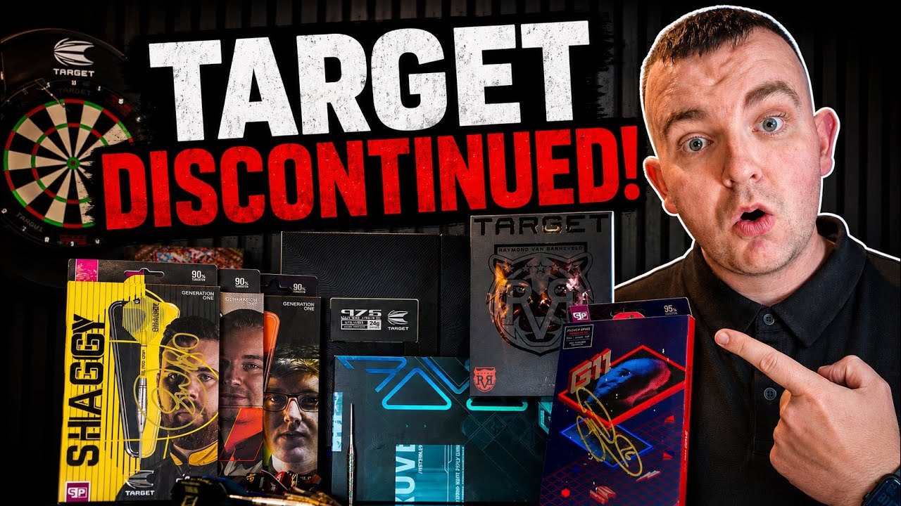 TARGET JUST DISCONTINUED ALL THESE DARTS - YouTube