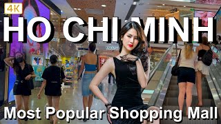 Exploring Ho Chi Minh City’s Most Popular Mall 🇻🇳 Travel Vietnam 4K