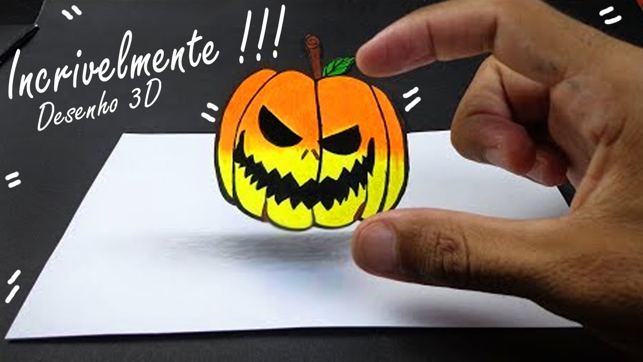 HALLOWEEN como desenhar ABÓBORA 🎃 de Halloween kawaii ❤ Desenhos para  desenhar - Drawing to Draw 