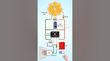 All watts LED driver circuit | Transformerless power supply #diyproject