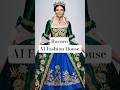 Green Dress Rococo Style ✦ AI Fashion House