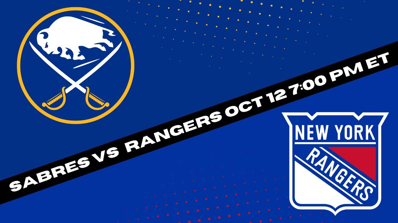 New York Rangers at Buffalo Sabres odds, picks and predictions