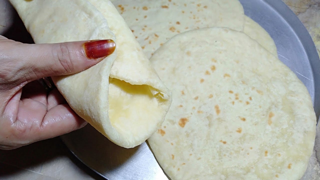 Pita Bread Recipe Pita bread Recipe without oven Pita bread on pan