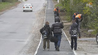 Завершено роботи по будівництву тротуару по вул. Черняхівського (ВІДЕО)