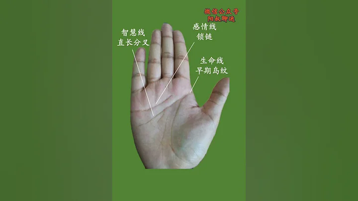 十分罕見的掌紋，這裡越長，代表頭腦越聰明！ - 天天要聞