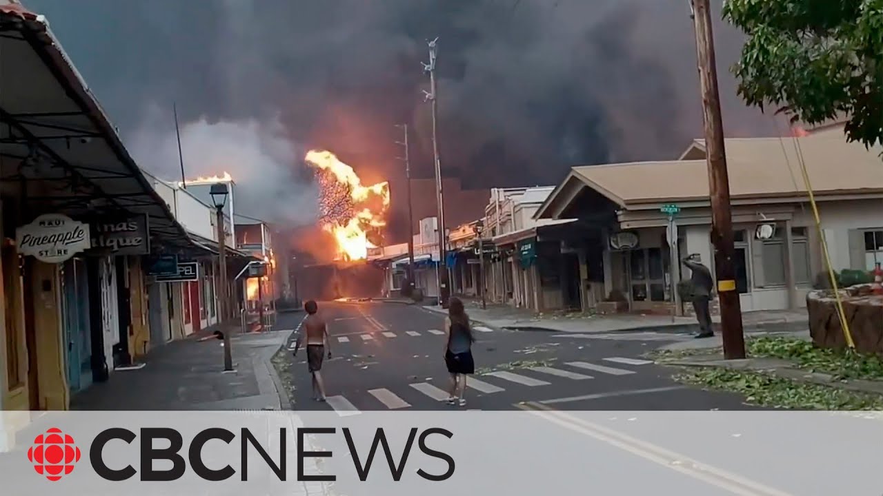 At least 36 confirmed dead in Hawaii wildfires
