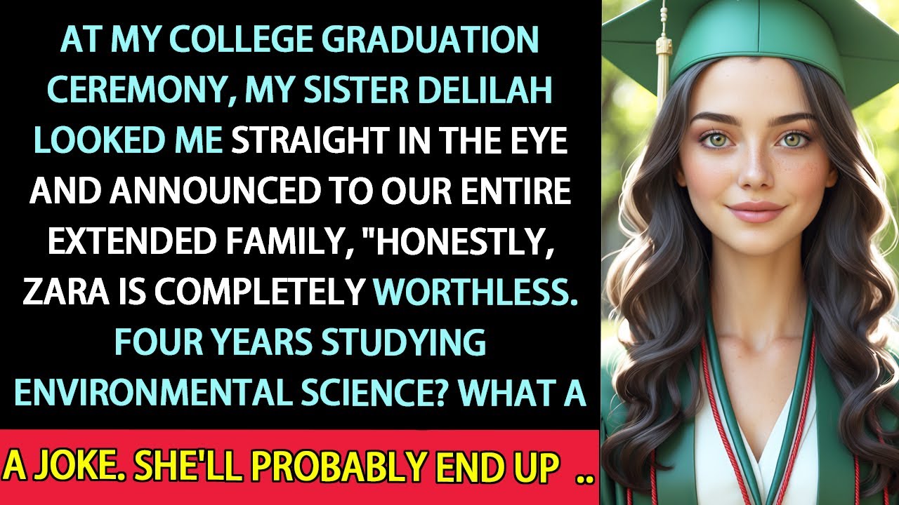 My Sister Called Me Worthless At My Graduation—Then Her New Boss Called Me 