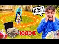LE DERNIER QUI SORS DU CERCLE GAGNE 1000 EUROS 💶 ! ( C
