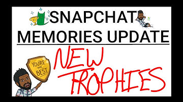 SNAPCHAT HACKS: SNAPCHAT MEMORIES & TROPHY LIST UPDATE: SNAPCHAT 101 EMilio Mils