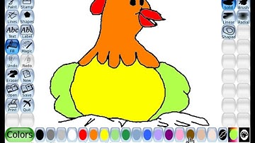 How to Save a Drawing in Tux Paint