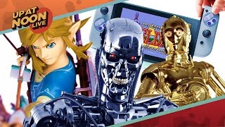 A Zelda Statue, Nintendo Switch Joy-Con Colors, & Terminator Reboot? - Up At Noon Live! screenshot 5