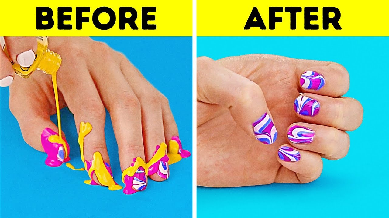 5 Minute Crafts Nail Art New - Nails Art Design | cchiah