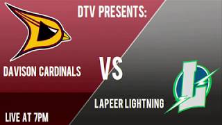 Davison Varsity Football vs Lapeer 10/25/19