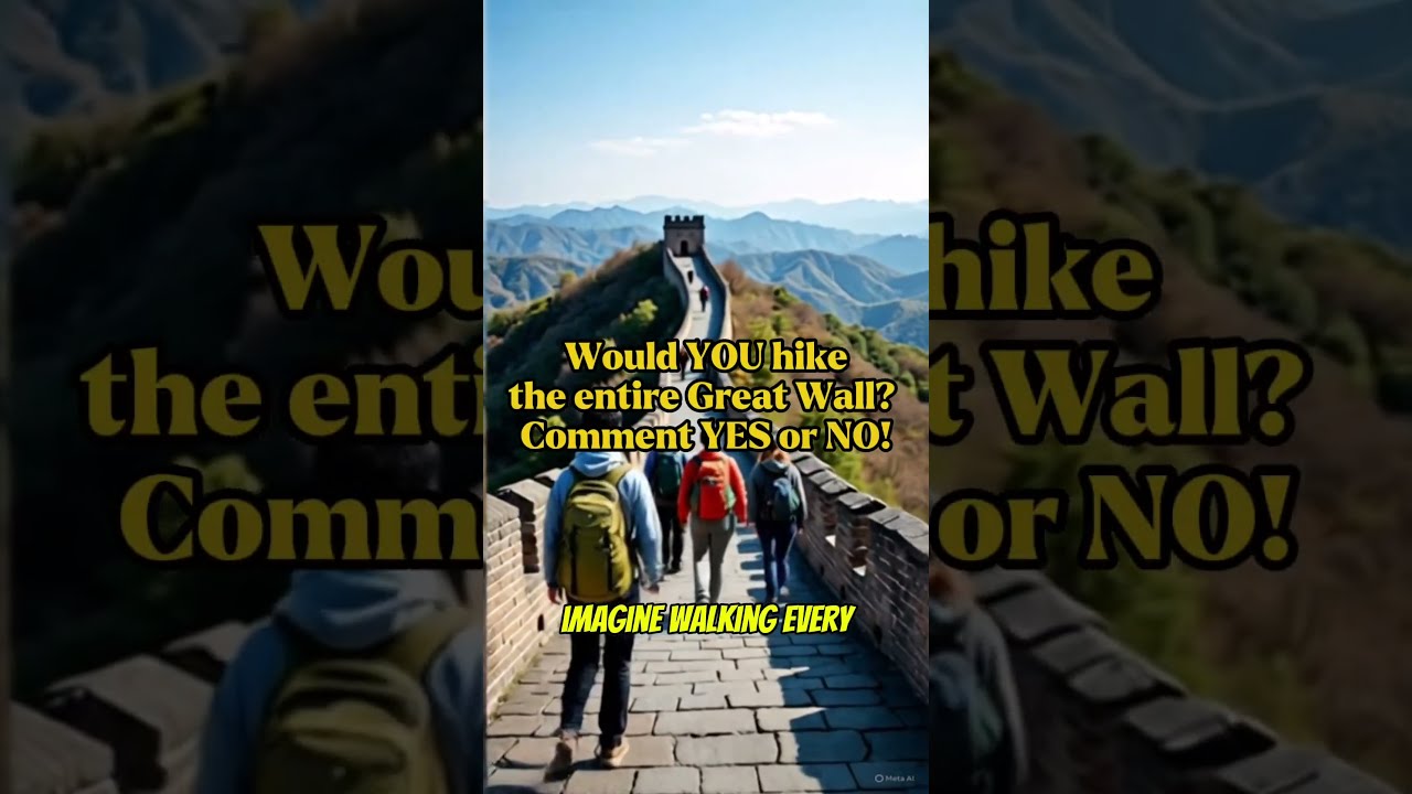 The Great Wall Of China Over 13 000 Miles History Shorts