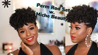 Perm Rod Set w. Miche Beauty IntenseMoisture Collection | Tutorial, Review, + Giveaway