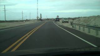 A Ride Over The New Temporary Bridge In Pea Island!