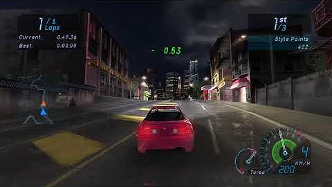 Need For Speed: Underground - Sprint (Broadway) [Acura Integra Type R]