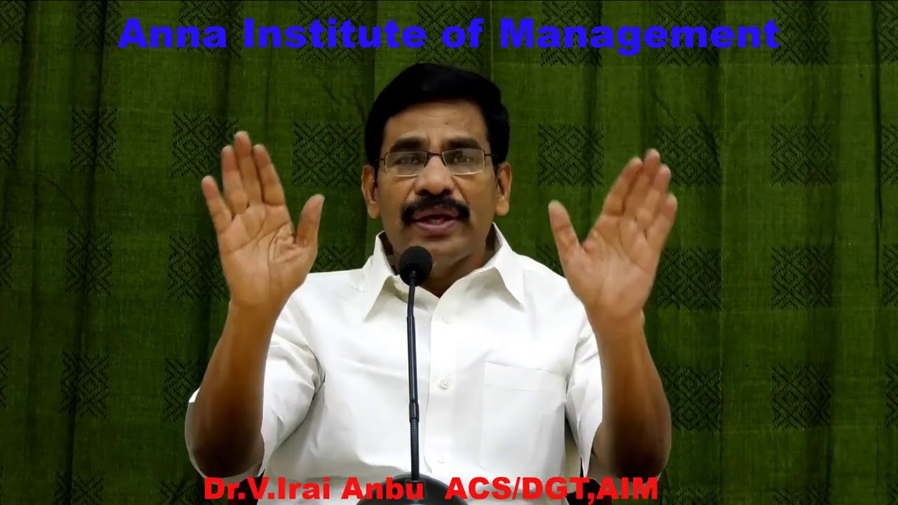Time Management Three types of time  by Dr V Irai Anbu IAS