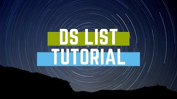 DS_Lists Explained | GameMaker Studio Tutorial