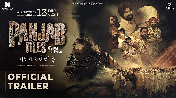 Panjab Files (Official Trailer) Gurpreet Ghuggi |  Amiek Virk | Hashneen Chauhan | Rel. 13th Dec