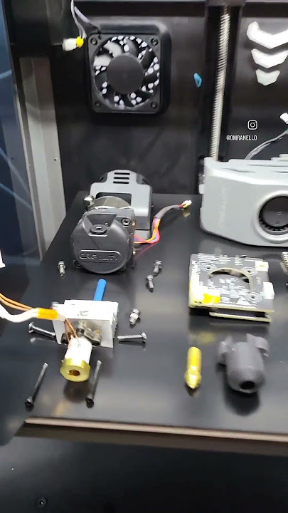 Creality K1 disassembled.. Hotend #shorts #crealityk1 #disassembly