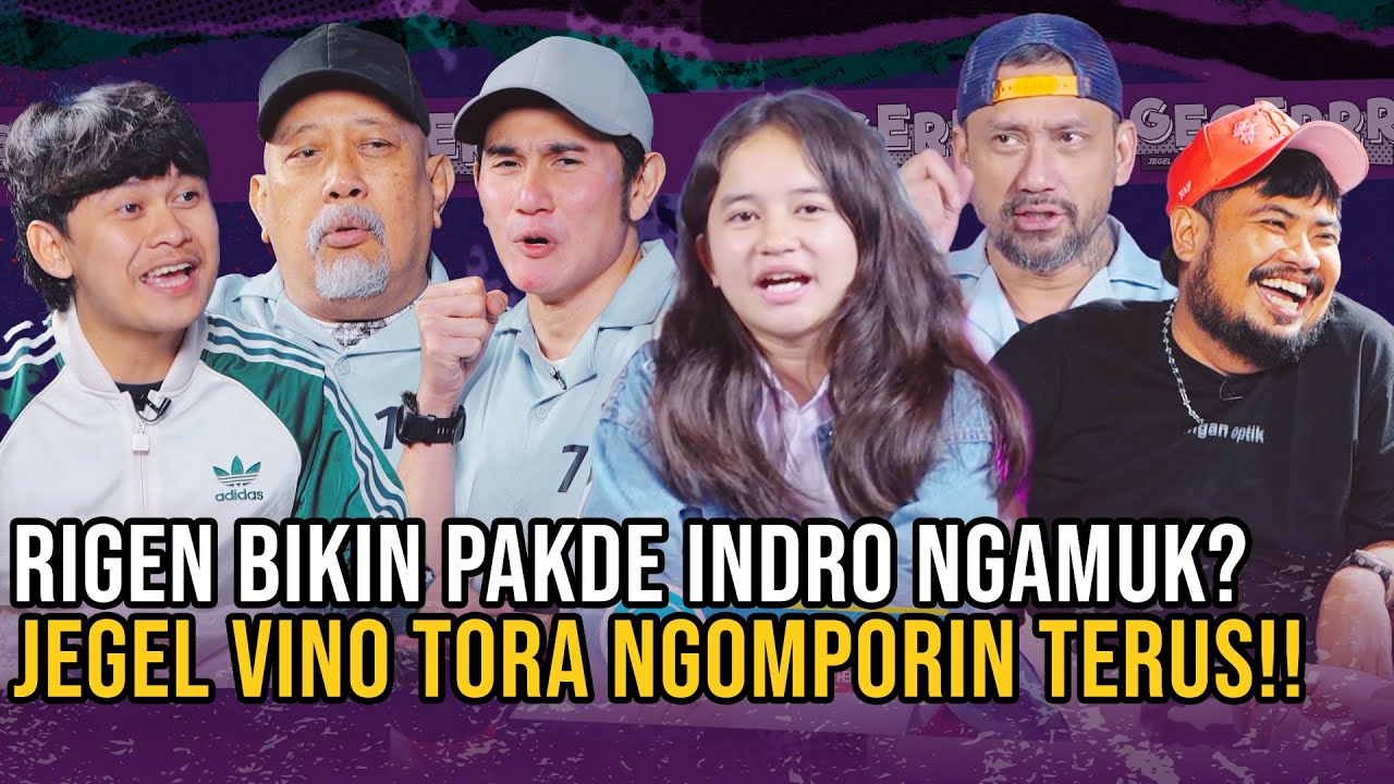 PAKDE INDRO GAK AKRAB SAMA RIGEN❓🤣 JEGEL VINO TORA: AYOK BAKU HANTAM❗