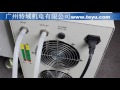 How to install water chiller CW-5000 on 100W laser cutting machine