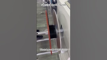 Meter counting the most accurate winding machine #wire winding machine #wire processing #wire and ca