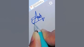 Aishani signature #aishani name signature #aishani name writing style #calligraphy#ytshorts#aishani