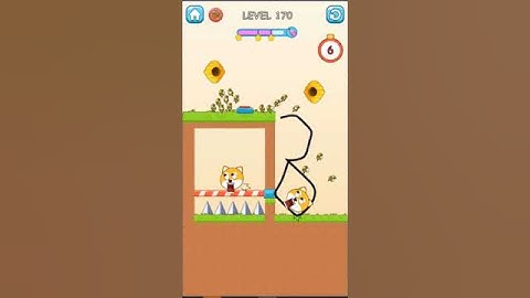 Save the Dog game level 170 | Game Play #shorts #short #funny #gameplay #savethedoge