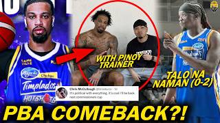 TALO pa rin Magnolia sa Import! Chris McCollough PBA comeback training kasama Pinoy Trainer?
