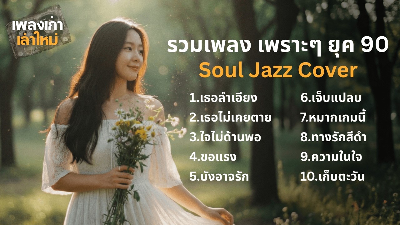รวมเพลงเก่าๆ เพราะๆ ยุค 90 | Soul Jazz Cover | เพลงเก่าเล่าใหม่ | Vol.1