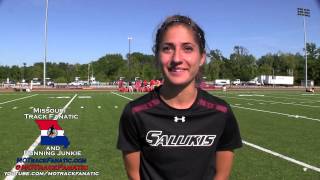 2014 MVC OTF Tori Parry Jr SIU 3rd 10k School Record