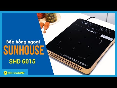 Bếp hồng ngoại Sunhouse: nướng mực thơm phức (SHD 6015) | Điện máy XANH