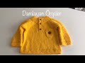 ERKEK BEBEK KAZAK YAPIMI 1.BÖLÜM #örgü #knıttıng #crochet