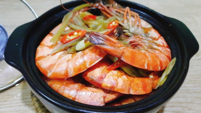 7. Các Biến Tấu Khác Của Món Tôm Hấp Sả Gừng