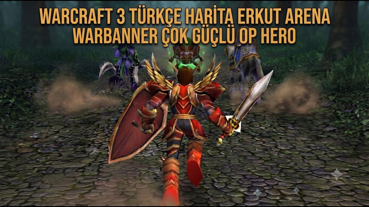 Warcraft 3 Türk Arena Haritası ERKUT ARENA OYNANIŞ!