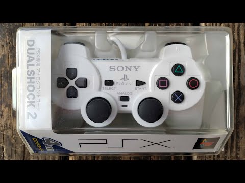 SONY　PSXコントローラー　DESR-10　純正品　白/ホワイト SONY Official PSX Controller DESR-10 DUALSHOCK 2 Long Cable 4m