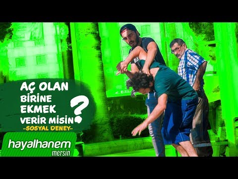 Aç Olan Birine Ekmek Verir Misin? - Sosyal Deney