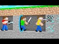 PORTAL GUN HUNTERS Vs SPEEDRUNNER In Minecraft!