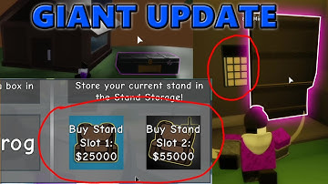 🌟A Bizarre Day UPDATE (Stand Storage, Trading Tiers, Easter Eggs!)🌟