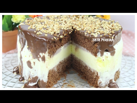 Vídeo: Sorvete de creme para bolo