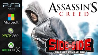 Assassin's Creed - Graphics Comparison - PS3, Xbox 360, Steam PC, Xbox ONE X | Side by Side