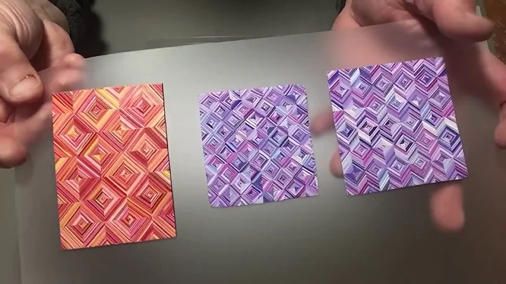 Polymer Clay Striped Quilt Squares w/ The Create T...