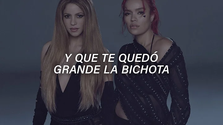 Karol G & Shakira - TQG (Letra/Lyrics)